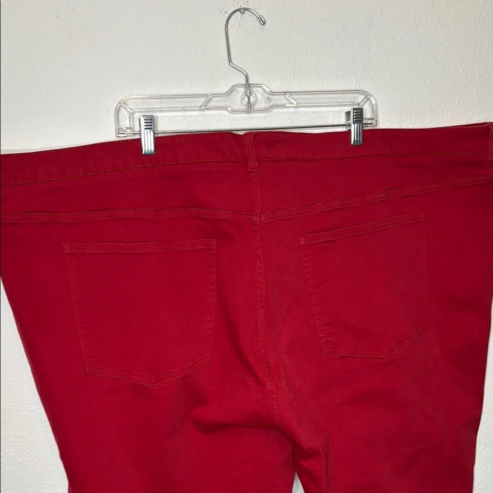 Universal Standard 32 Red (scooter) ankle Pants - Picture 8 of 11
